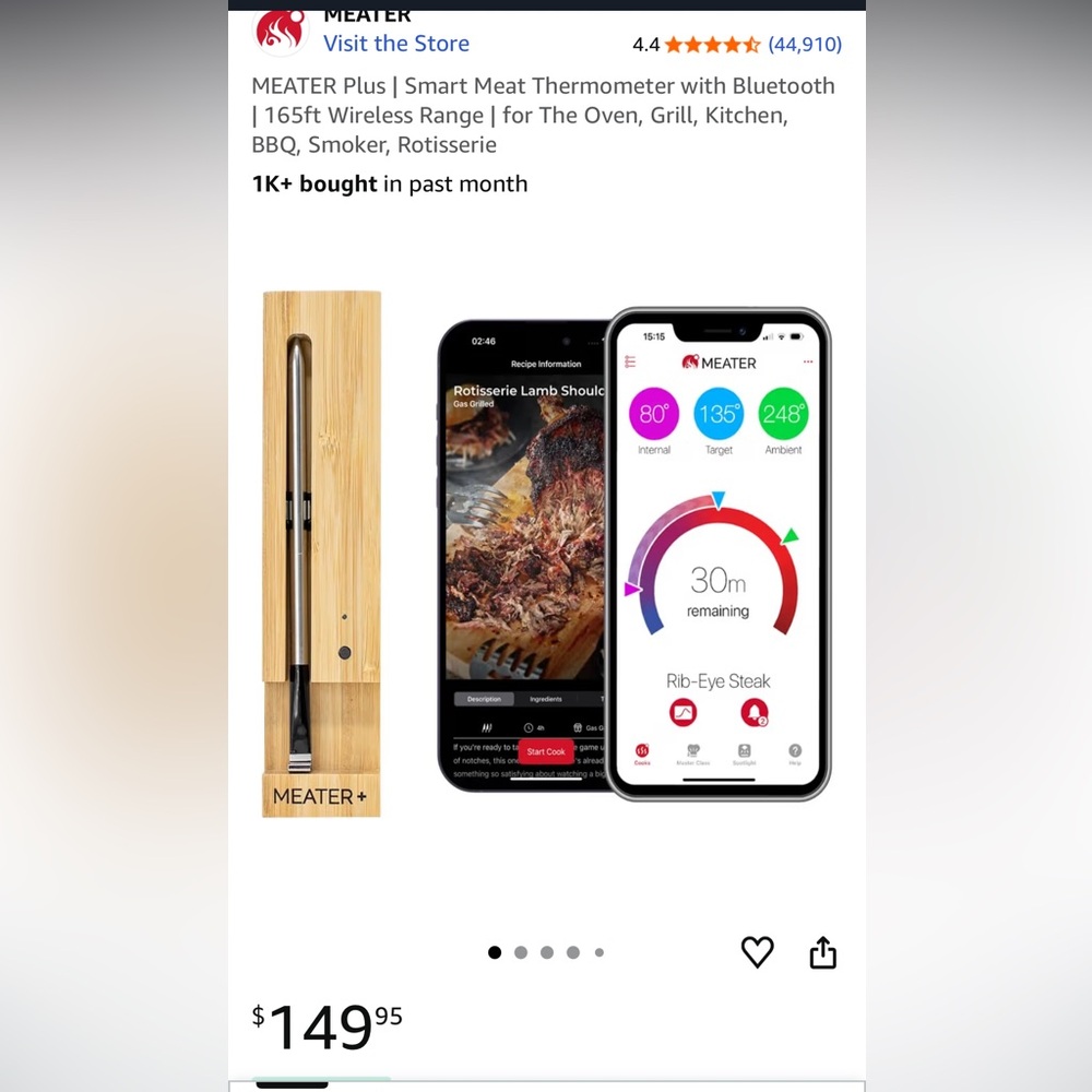 MEATER Smart Meat Thermometer